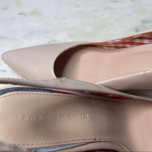 Zara patent leather slingback heels - Picture 6 of 8